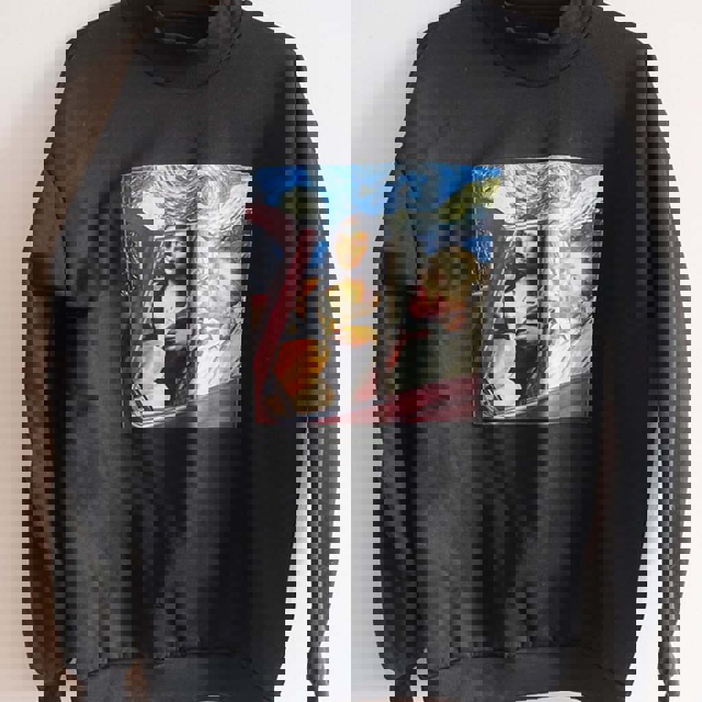 Свитшот с Джокондой и Ван Гогом