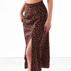 Леопардовая юбка - фото 1
