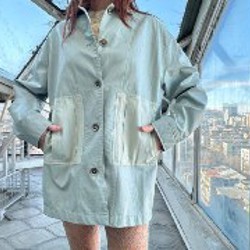 Хлопковая рубашка оверсайз - фото 3