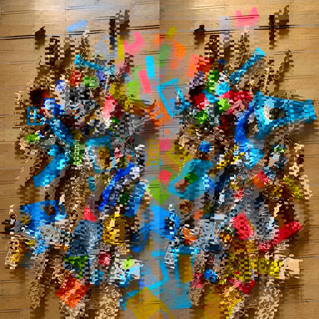 Лего Duplo россыпью