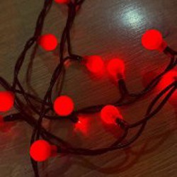 Гирлянда красная - фото 4