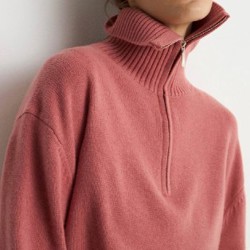 Свитер розовый Lime - фото 2