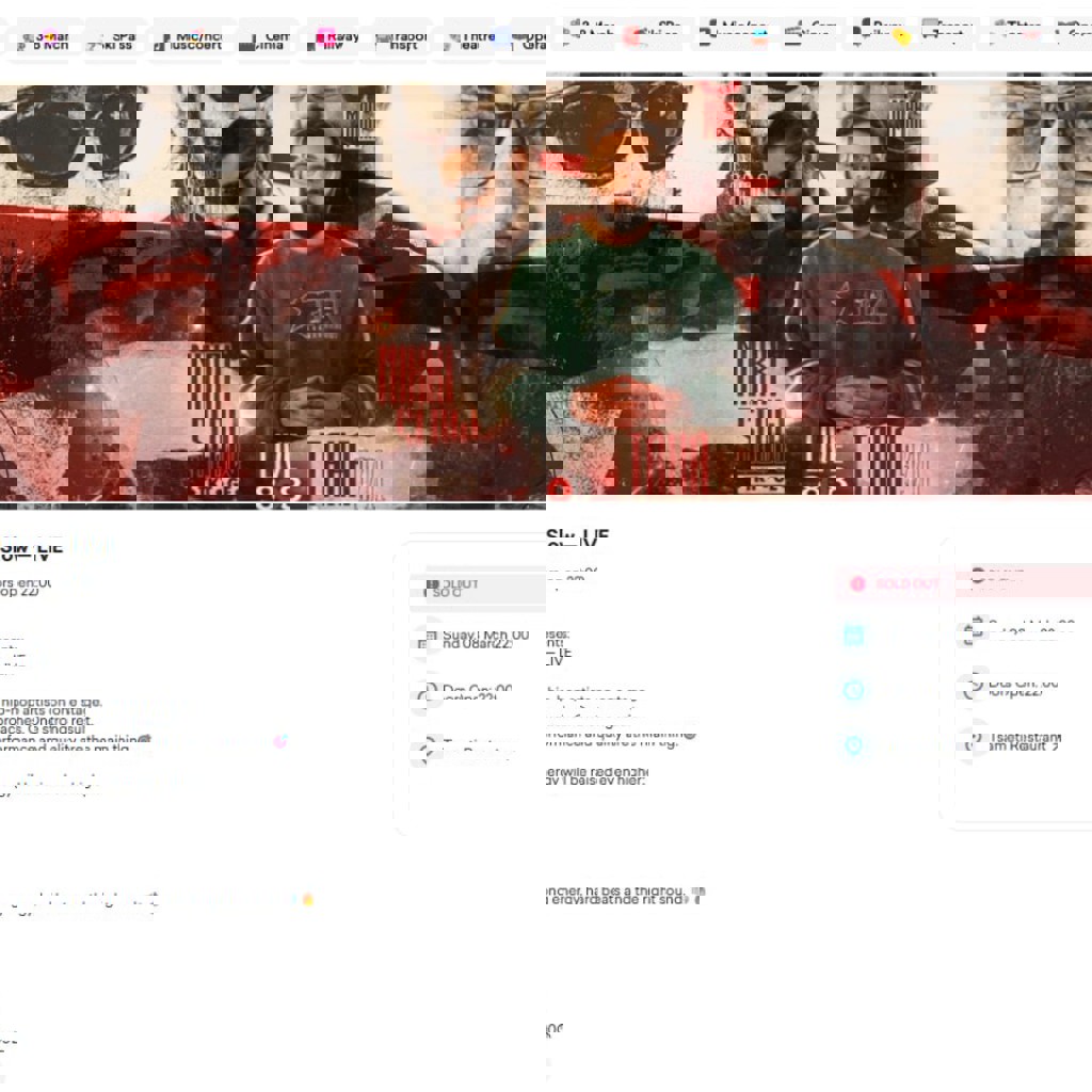 Билеты на концерт