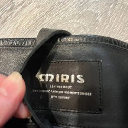 Сапоги черные кожаные - фото 4