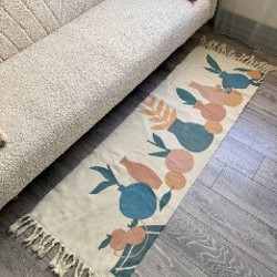 Циновка ковер с вазами - фото 3