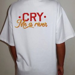 Футболка Cry me a river - фото 4