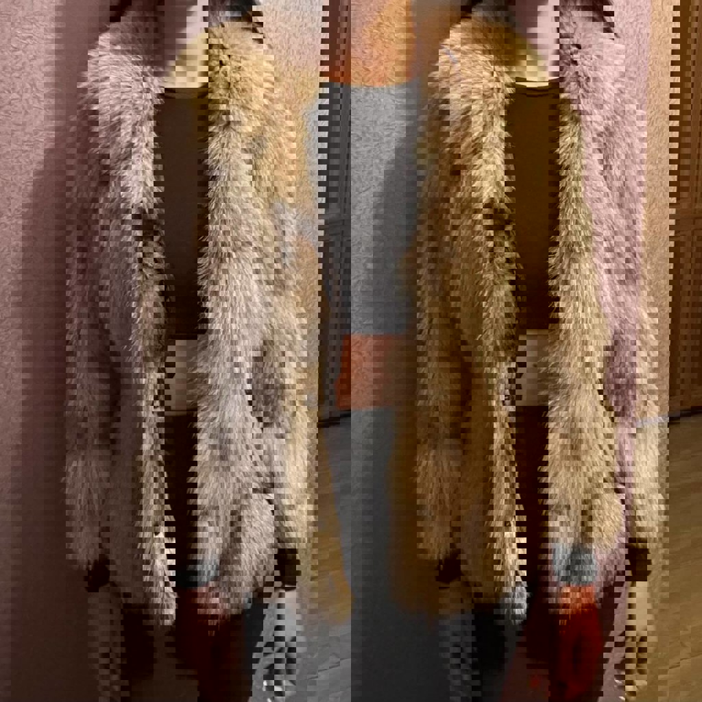 Шубка из кролика