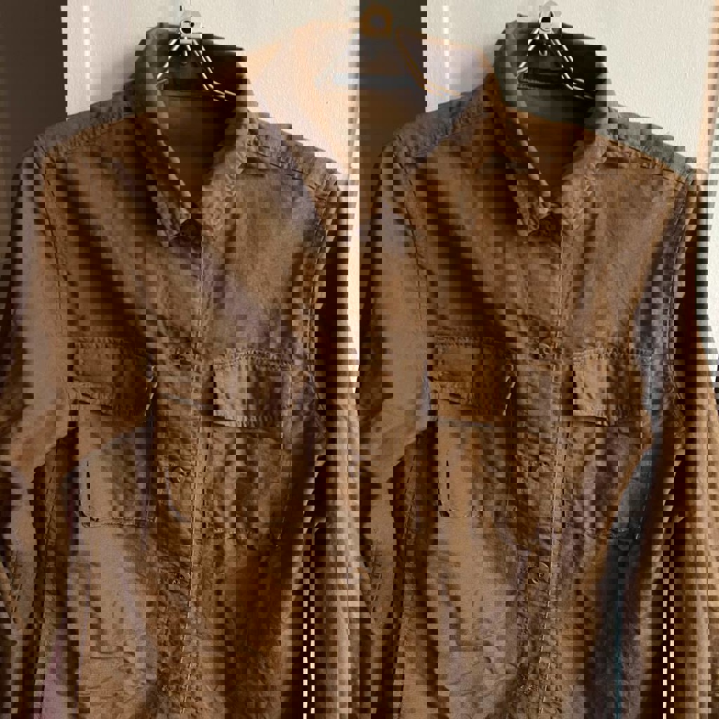 Рубашка из плотного хлопка UNIQLO