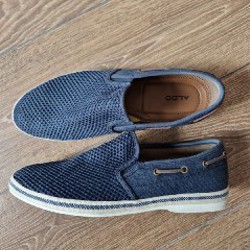 Мужские синие лоферы ALDO - фото 1