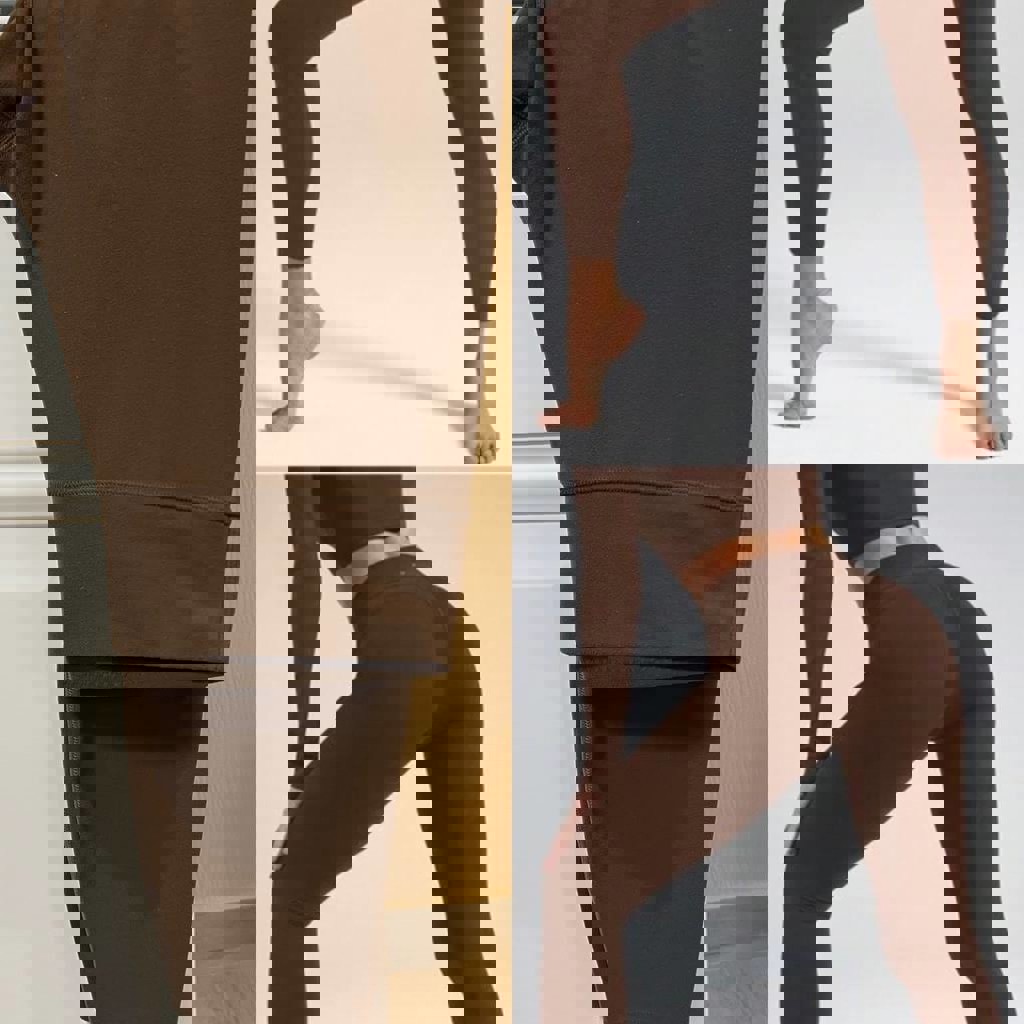 Леггинсы средняя посадка