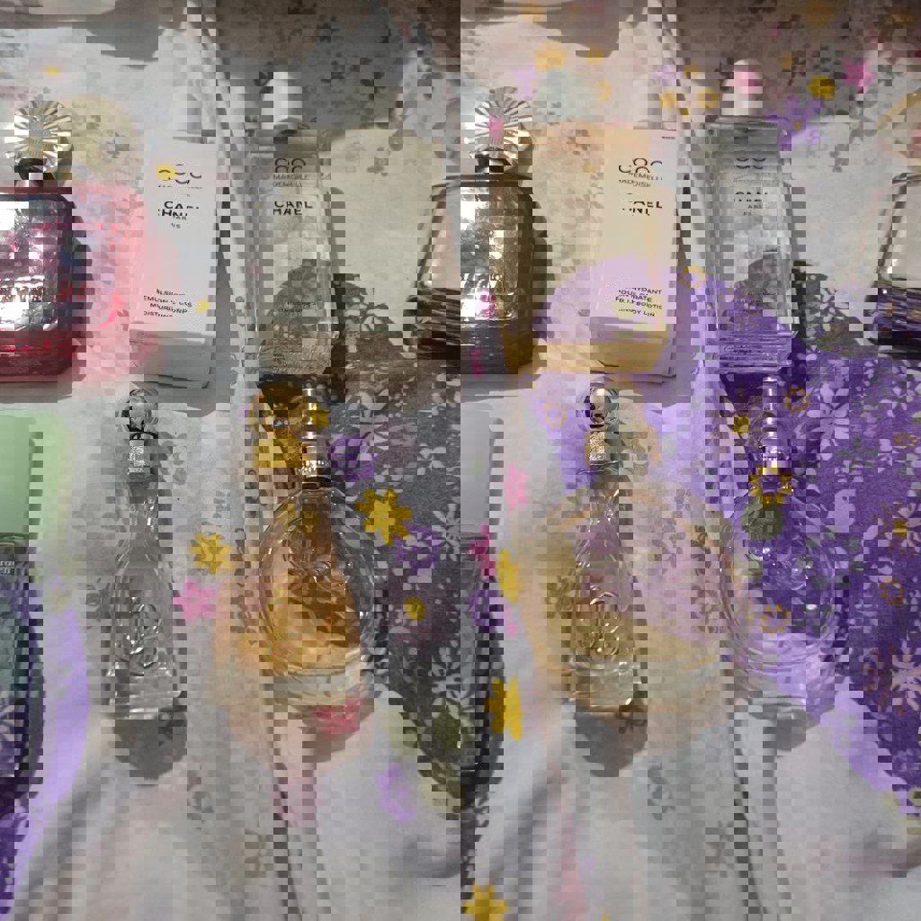 Шанель с лосьоном