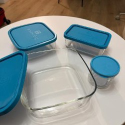 Bormioli Rocco Frigoverre Food Glass Container Set - фото 2