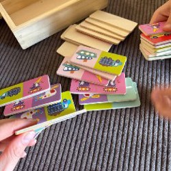 Деревянное лото с машинками - фото 4