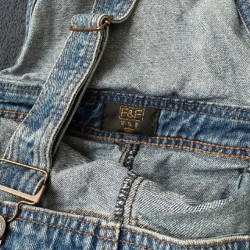 Комбинезон джинсовый - фото 3