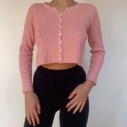 Розовый кардиган - фото 2