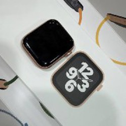 Apple Watch Series SE 41mm Gold Alu Starlight Sp Band GPS - фото 4