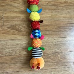 Гусеница шуршалка-погремушка - фото 2