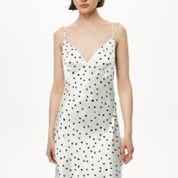 Белое платье-комбинация - фото 4