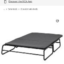 Диван раскладушка Икеа hammarn - фото 4