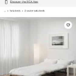 Диван раскладушка Икеа hammarn - фото 5