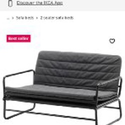 Диван раскладушка Икеа hammarn - фото 6