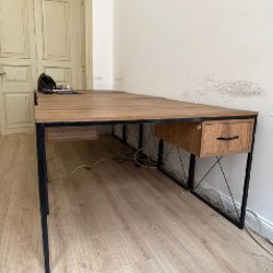 Офисный стол со шкафчиком - фото 2