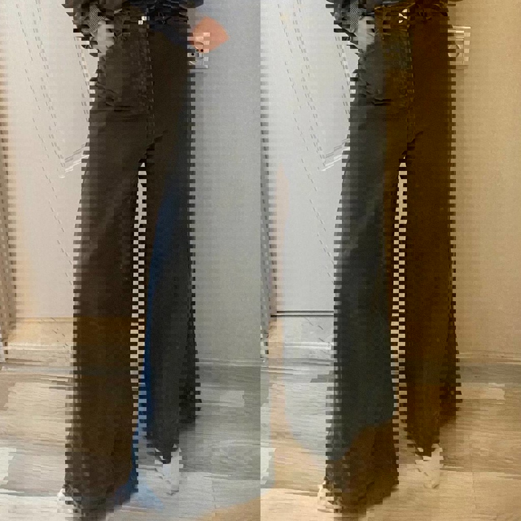 Джинсы-трубы