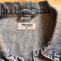 Куртка джинсовая на болтах - фото 2