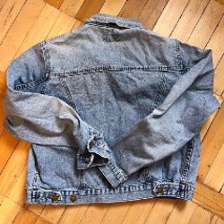 Куртка джинсовая на болтах - фото 3