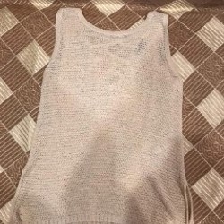 Майка белая - фото 1