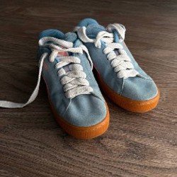 Puma suede xl bleu - фото 4