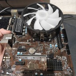Процессор AMD Ryzen 5 7500F + JGINYUE B650M-D + aRGB кулер - фото 1