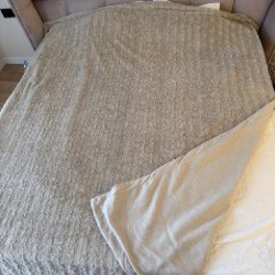 Плед коричневый - фото 2