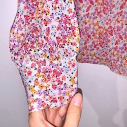 Блузка в цветочек - фото 2
