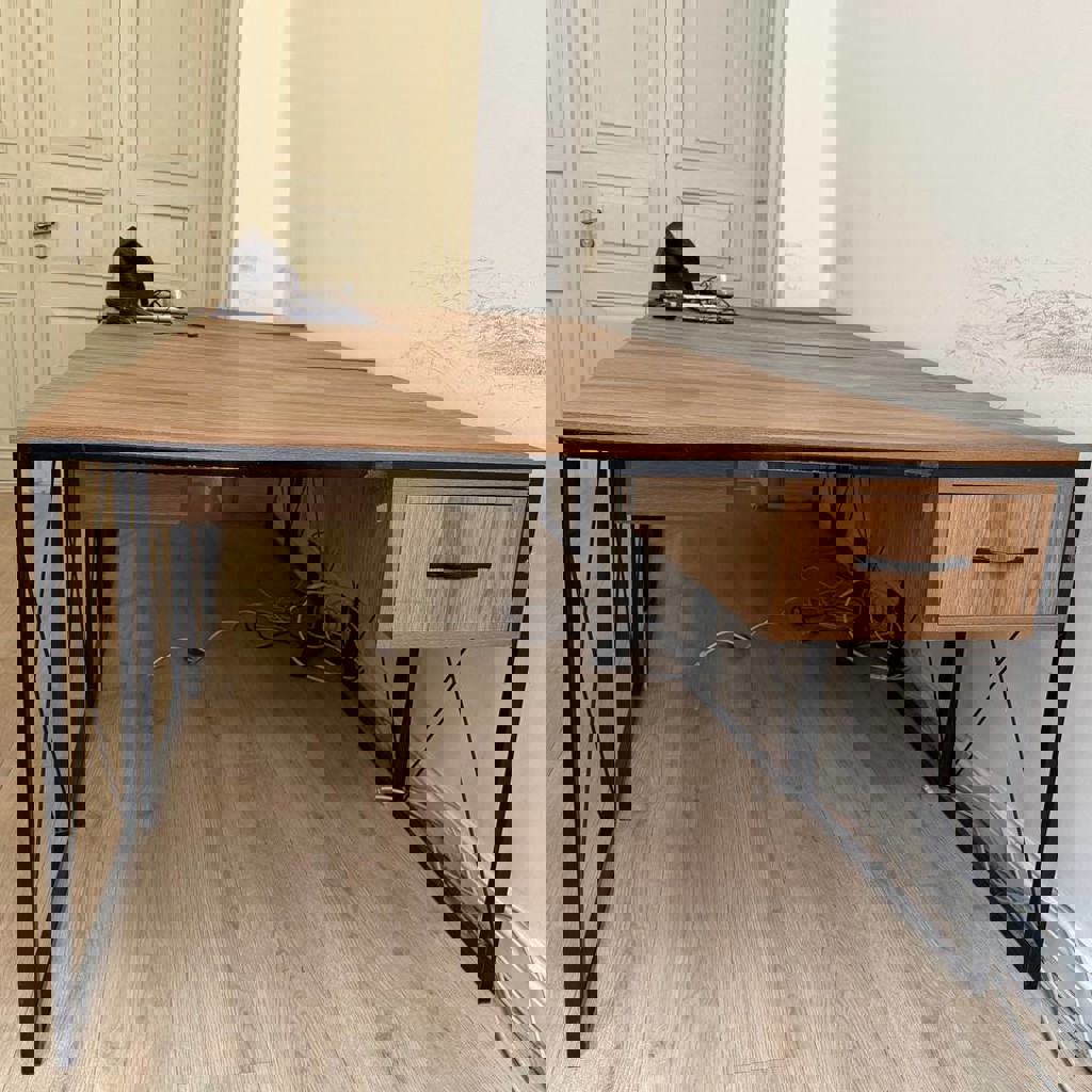 Офисный стол со шкафчиком