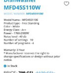 Посудомоечная машина Midea - фото 5