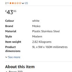 Мясорубка Mesko MS 4809 - фото 2