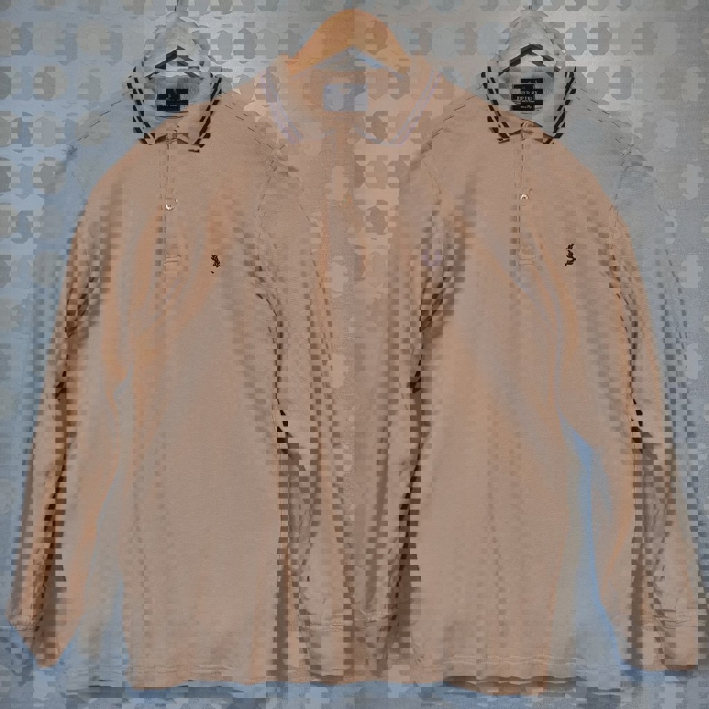 Поло с длинным рукавом Fred Perry