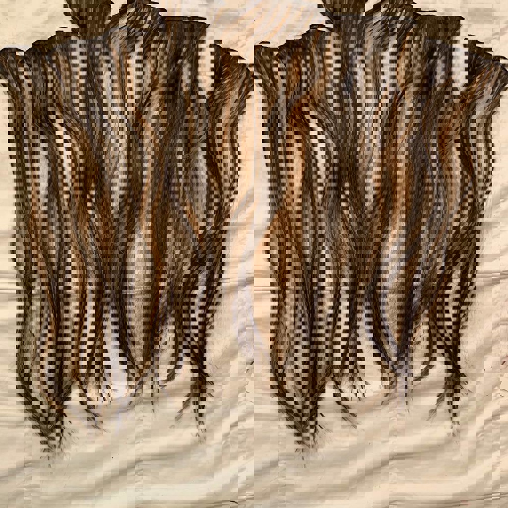 Накладные пряди на заколках