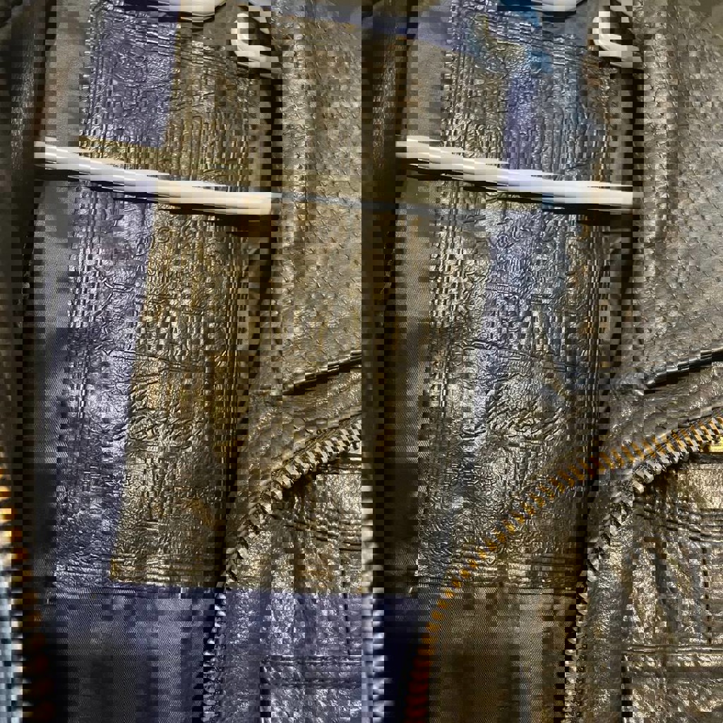 Кожа куртка Superdry