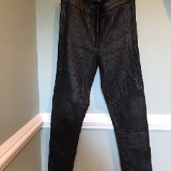 Кожаные брюки Givenchy - фото 2