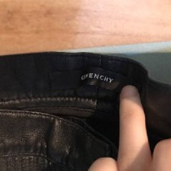 Кожаные брюки Givenchy - фото 5
