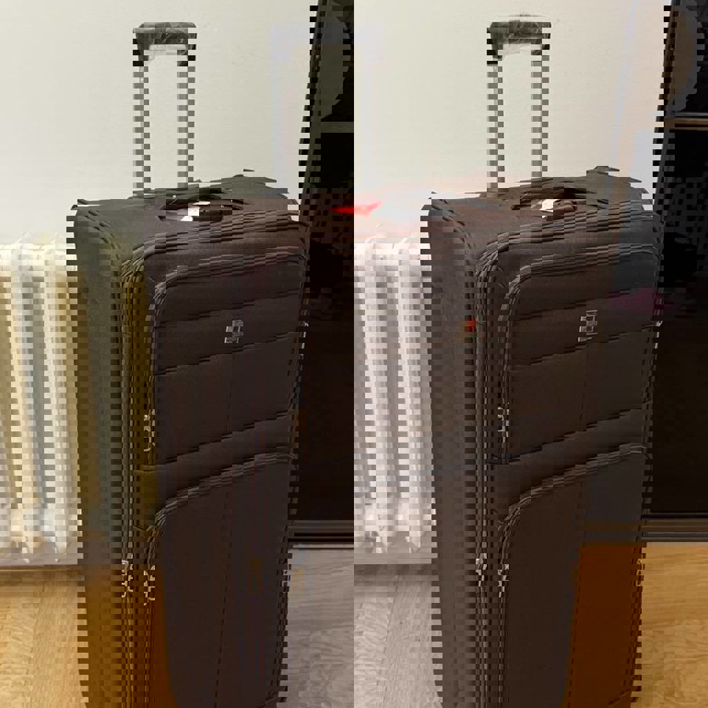 Тканевый чемодан