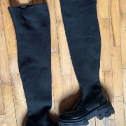 Ботфорты черные - фото 2