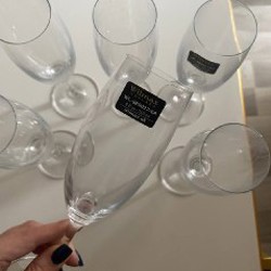 Бокалы для шампанского Wilmax Crystalline - фото 2