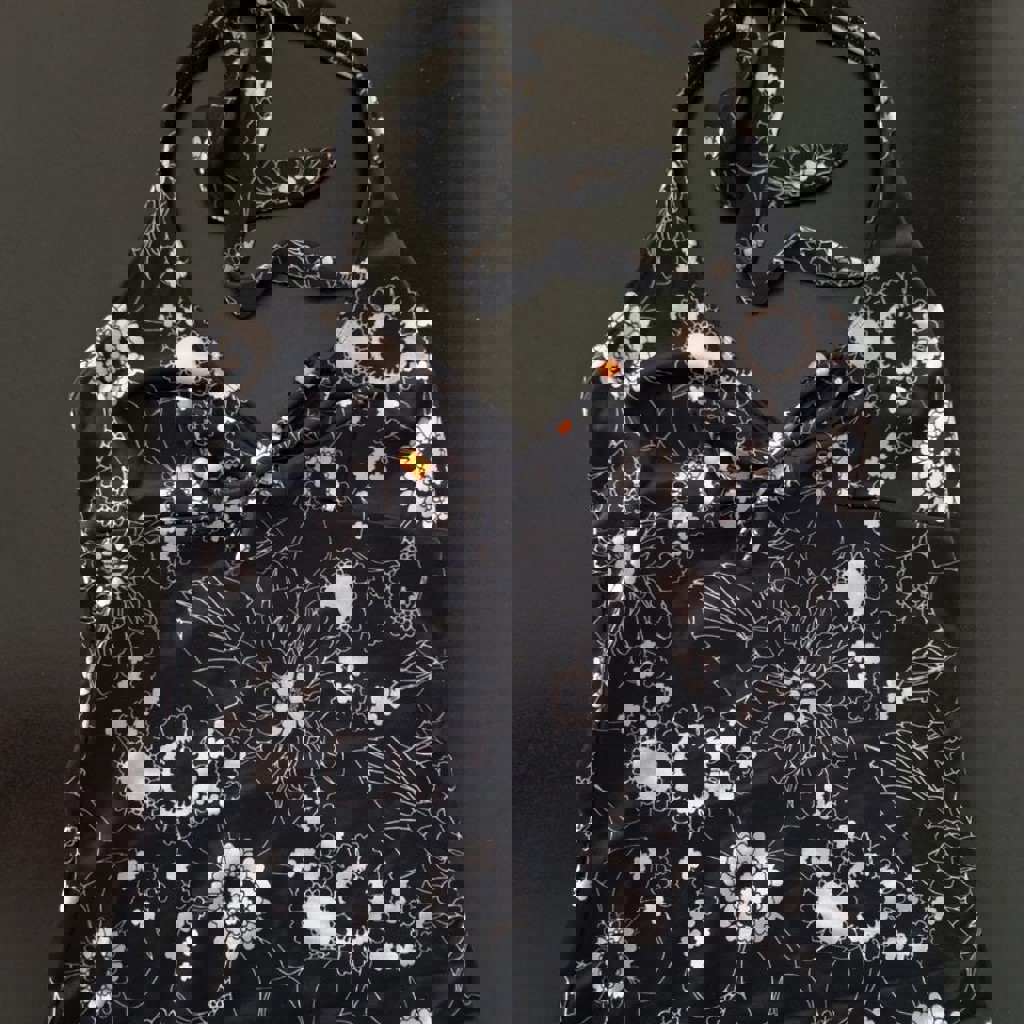 Черно-белый топ H&M