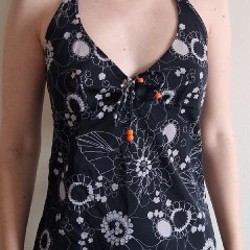 Черно-белый топ H&M - фото 3