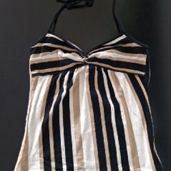 Черно-белый топ H&M - фото 4