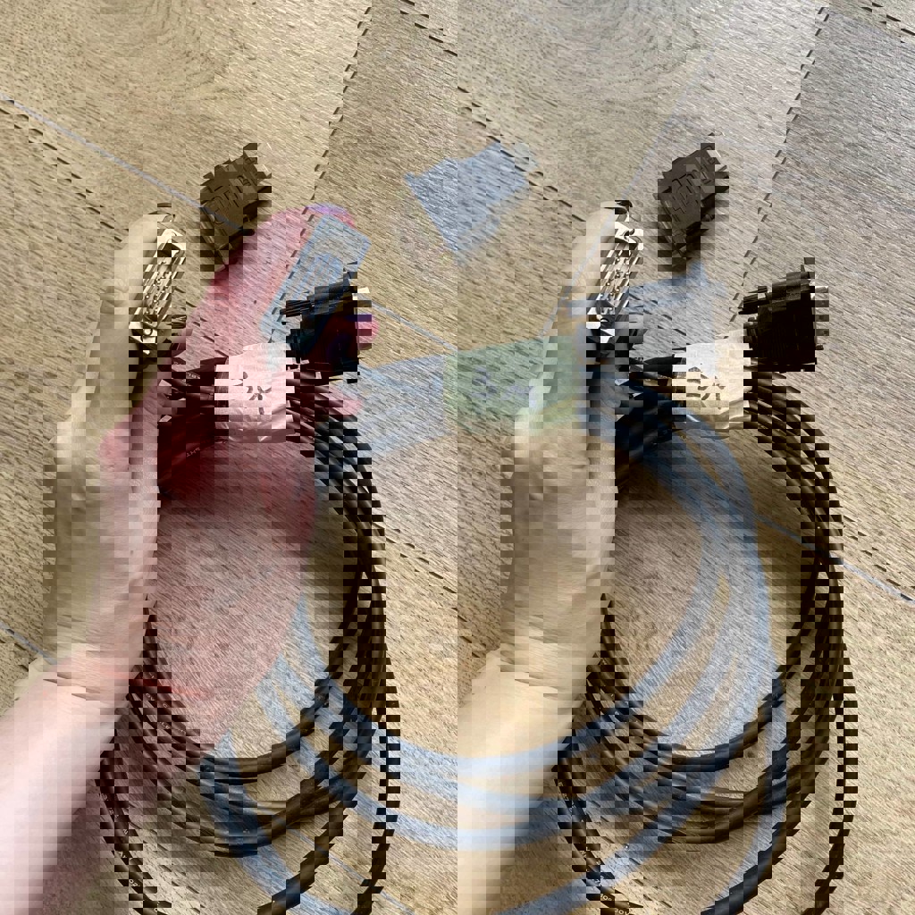 Кабель DVI-D<->DVI-D + переходник DVI-HDMI