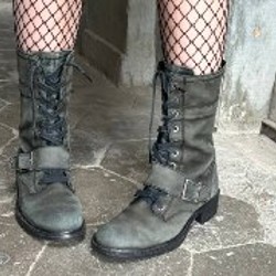 Кожаные плоские туфли - фото 7